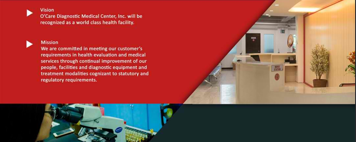 O'Care Diagnostic Medical Center, Inc. –